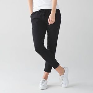 Lululemon “Fatigue Green” Jet Crop Slim Pants